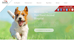 Desktop Screenshot of heartlandvets.com